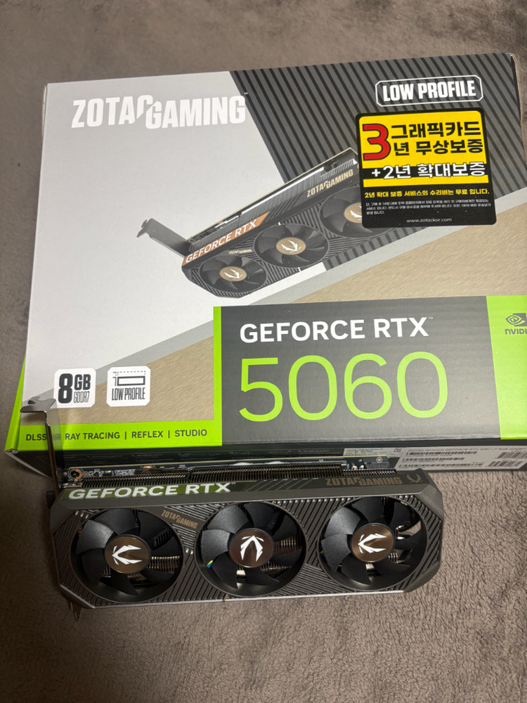 조텍 RTX 5060lp 그래픽카드 이미지