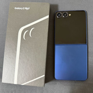 삼성 플립7 256기가 블루 이미지
