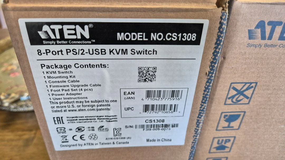 ATEN KVM CS1308 이미지