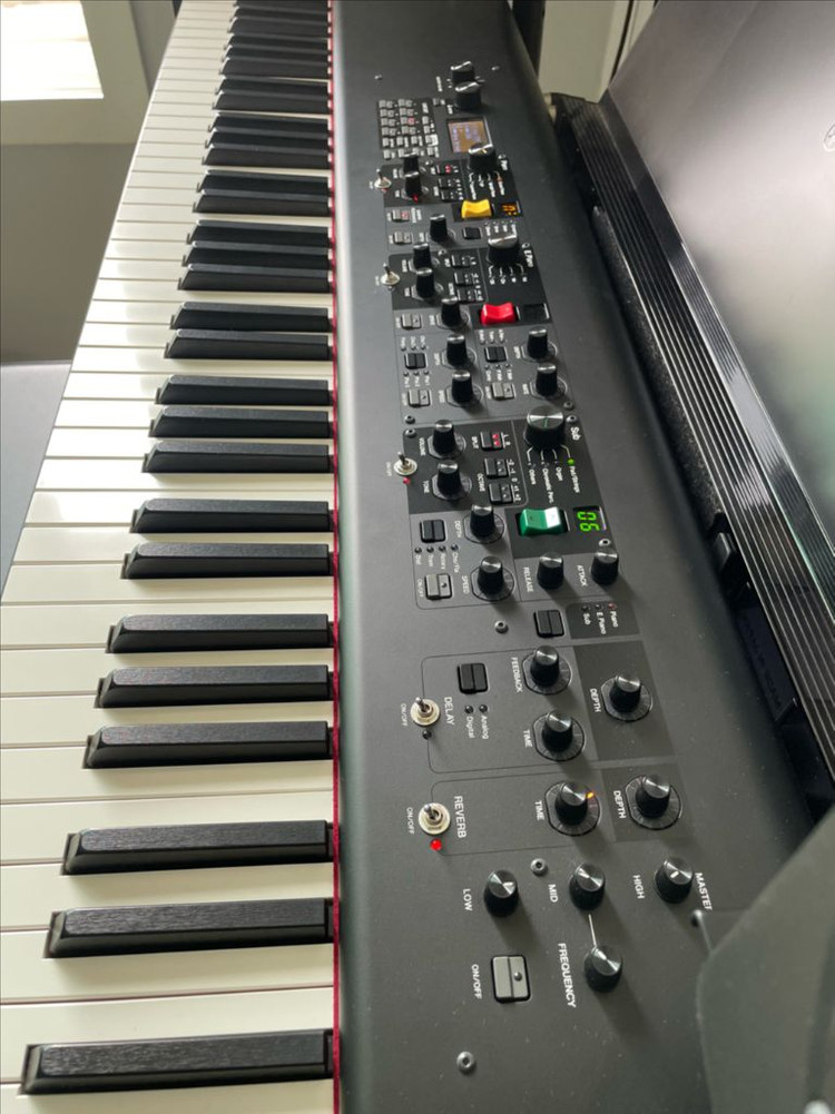 교회 신디 야마하 스테이지 피아노 cp88 특A급 신디사이저 키보드 이미지