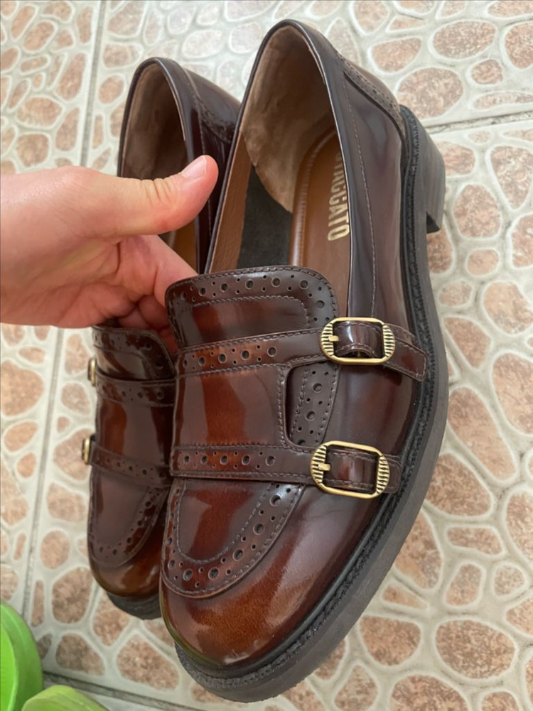 STACCATO 스타카토 여성 버클 브라운 로퍼 235mm(36) 이미지