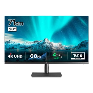주연테크 V28UE-M V2 (무결점) 28인치 모니터 4K UHD HDR USB-C 이미지