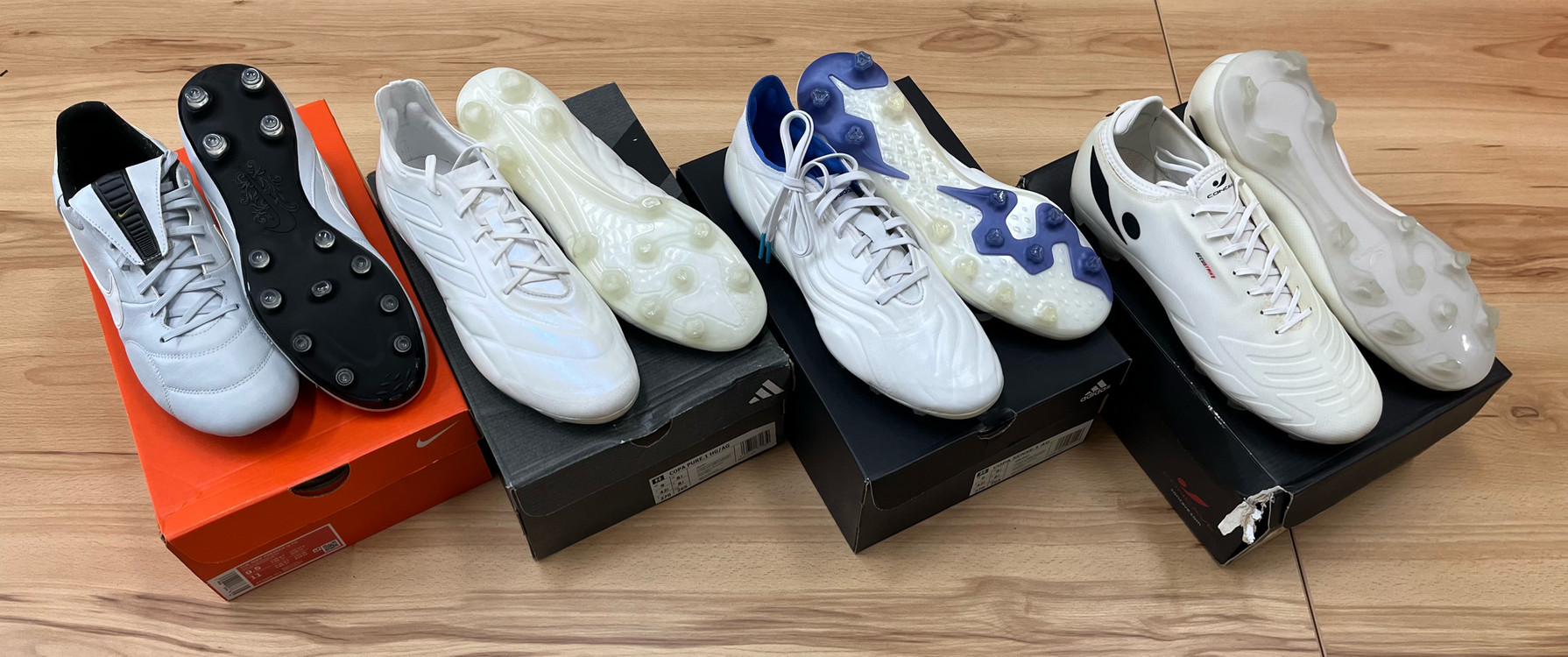 아디다스 코파 퓨어 1 HG/AG 270mm (미착용 축구화 정리) 이미지