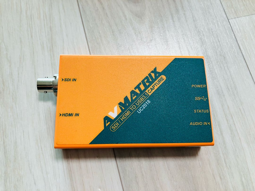 SDI HDMI USB 캡처기 AVMATRIX UC2018 이미지