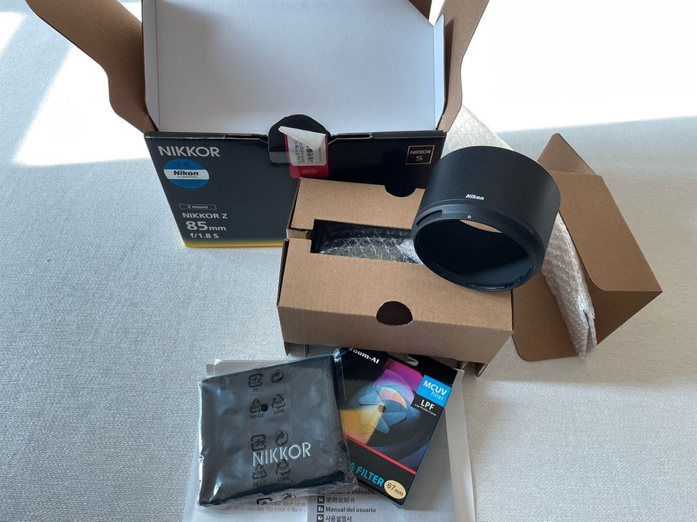 여친 렌즈 니콘 NIKKOR Z 85mm f/1.8 S 렌즈 특S 이미지
