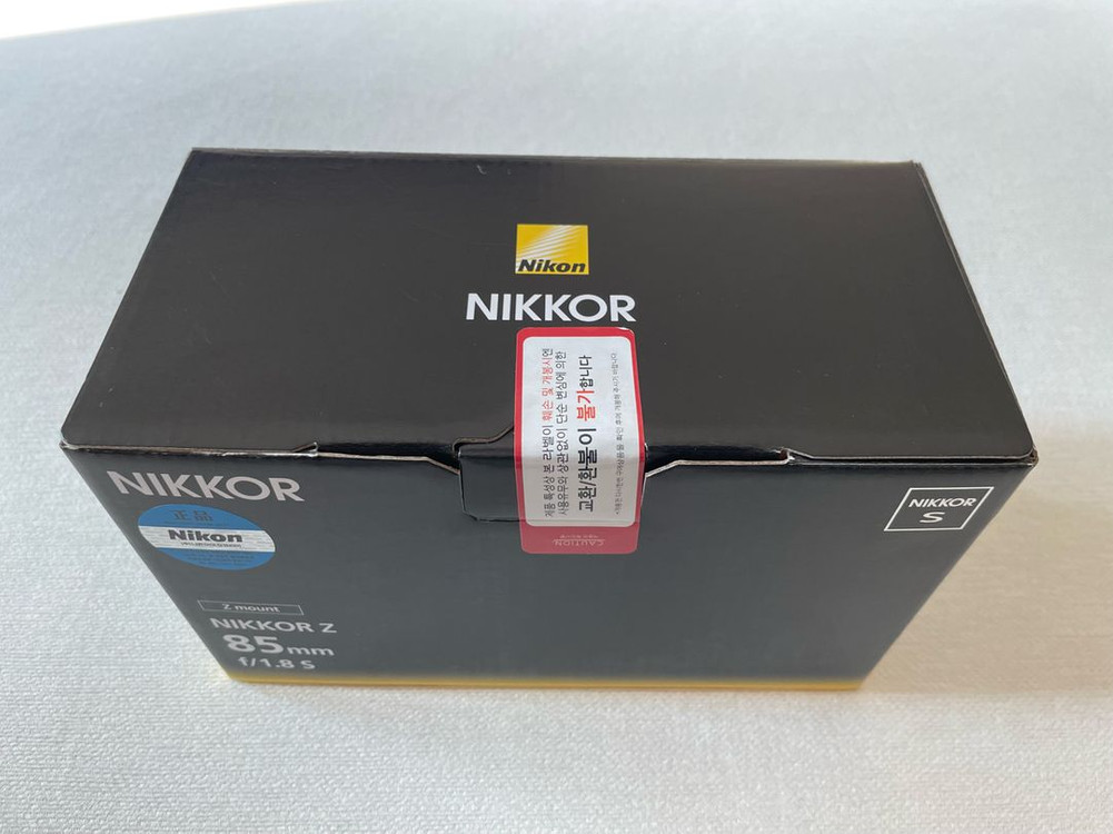 여친 렌즈 니콘 NIKKOR Z 85mm f/1.8 S 렌즈 특S 이미지