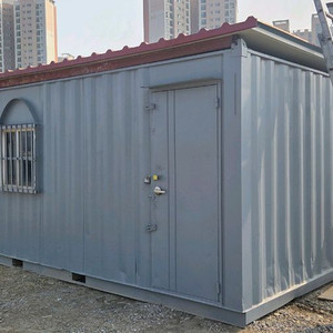 3x6. 지붕설치된 창고용컨테이너 이미지