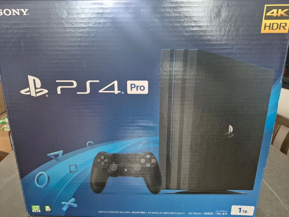 ps4 pro 2테라 7218b 박스풀셋 이미지
