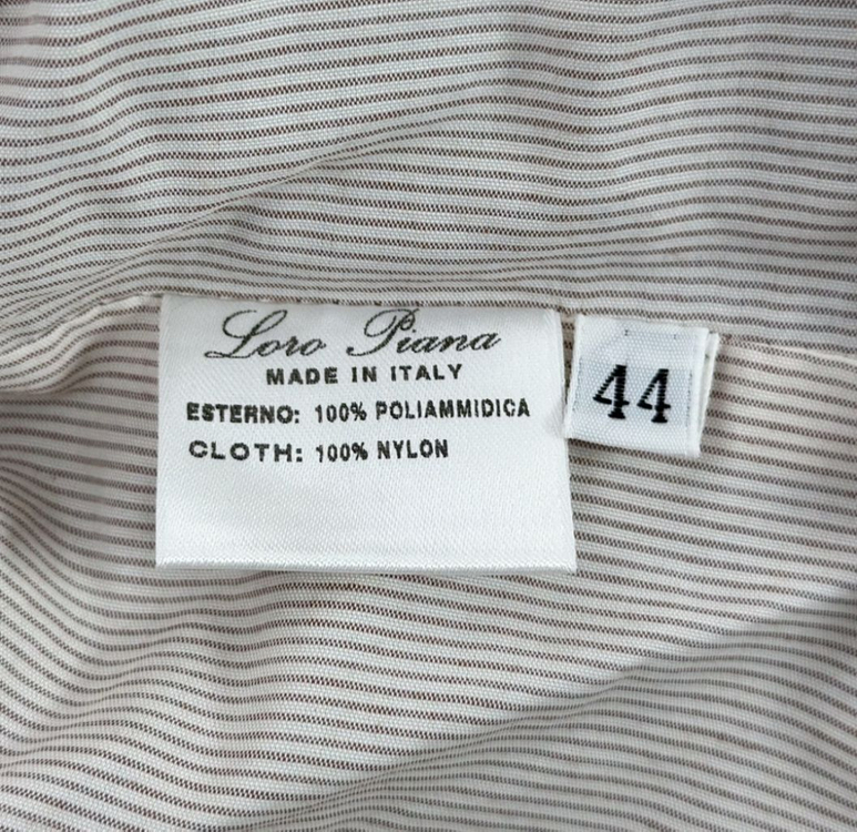 [44] 로로피아나 여성 퀄티드 봄버 자켓 브라운 이미지