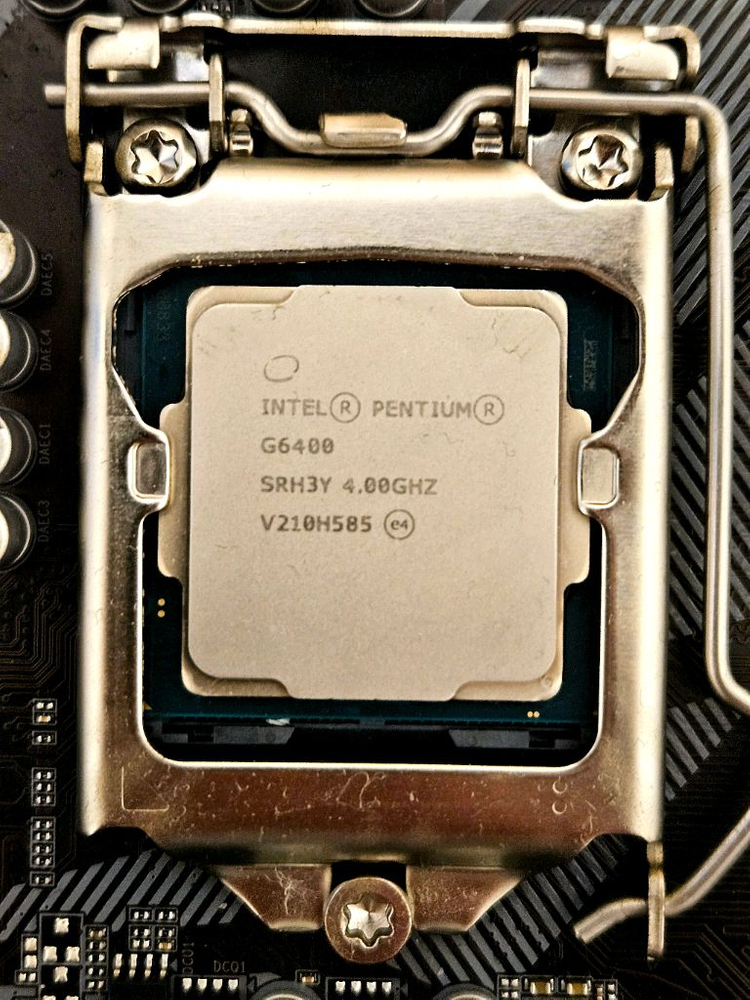 펜티엄 G6400 CPU + H410M 메인보드 세트 이미지