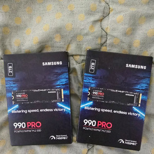 삼성 990 pro M.2 NVMe SSD 2TB 이미지