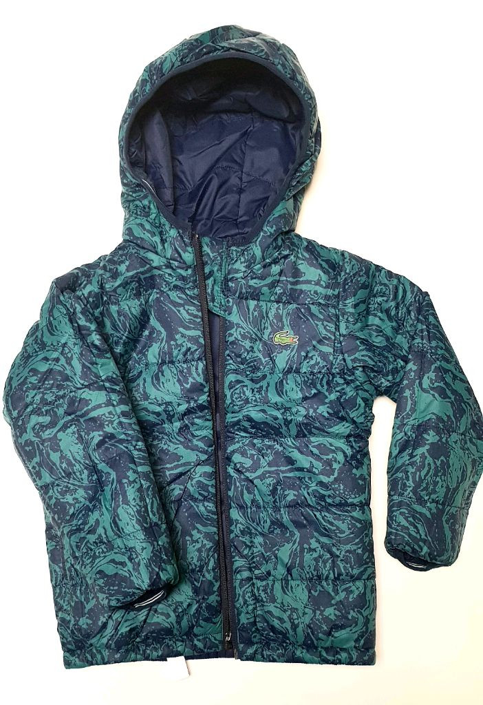 [새상품] 라코스테 키즈 리버시블 양면 패딩 이미지