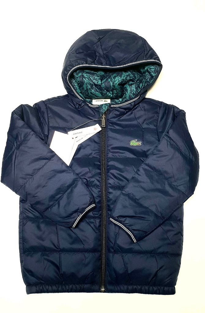[새상품] 라코스테 키즈 리버시블 양면 패딩 이미지