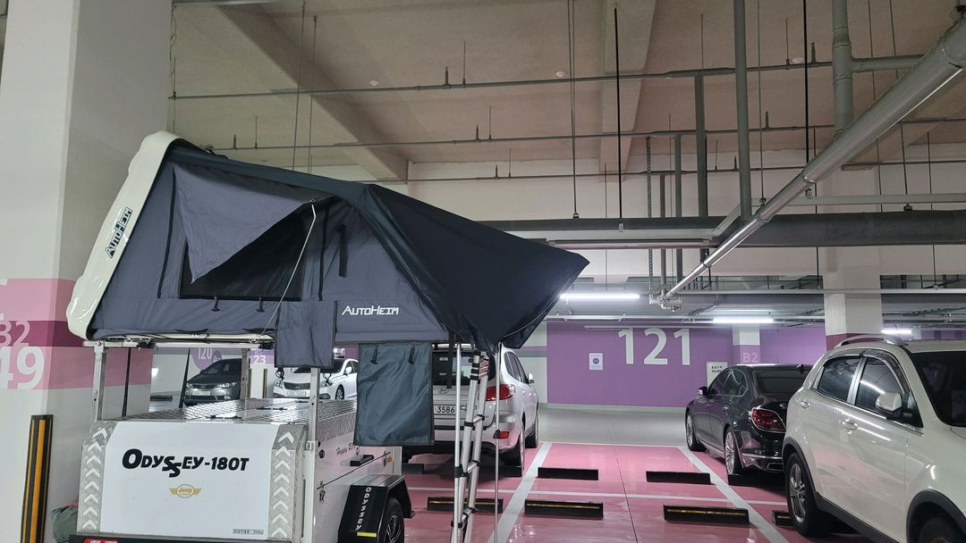 루프탑텐트 이미지