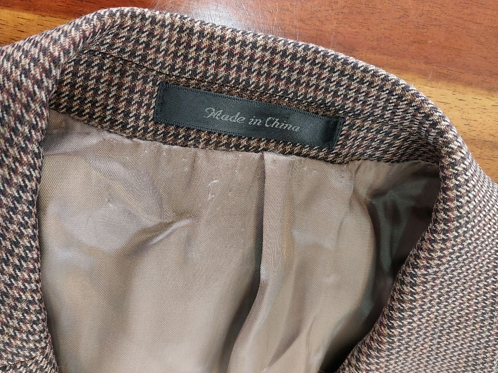 폴로 polo 로렌 랄프로렌 울 블레이저 자켓 브라운 100사이즈 택포 49.000원 이미지