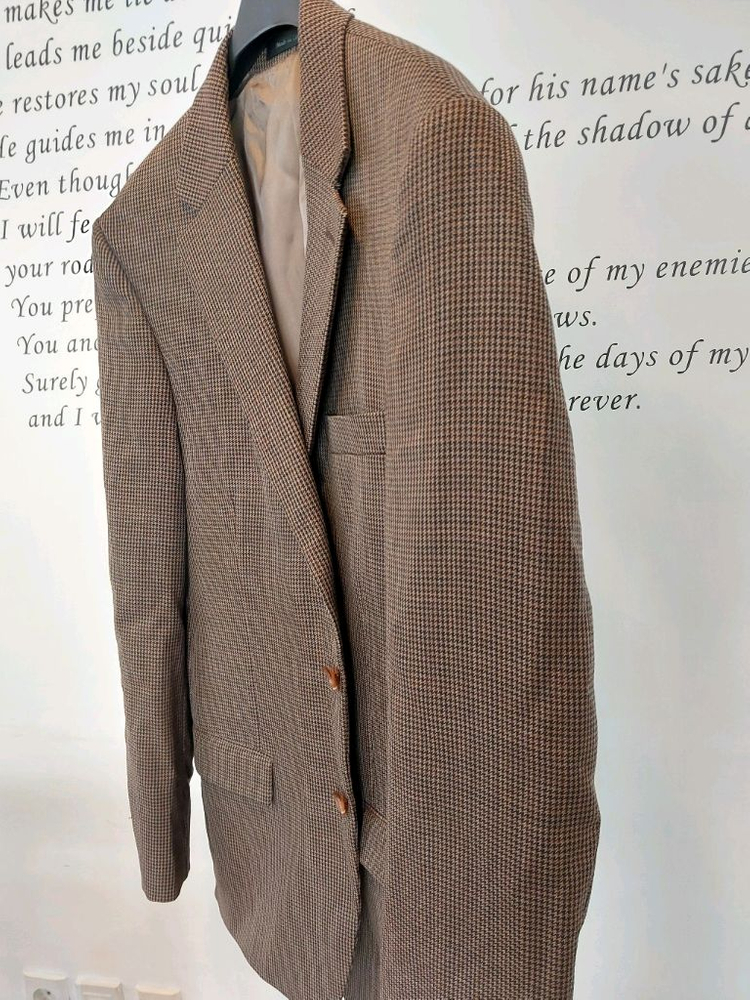 폴로 polo 로렌 랄프로렌 울 블레이저 자켓 브라운 100사이즈 택포 49.000원 이미지