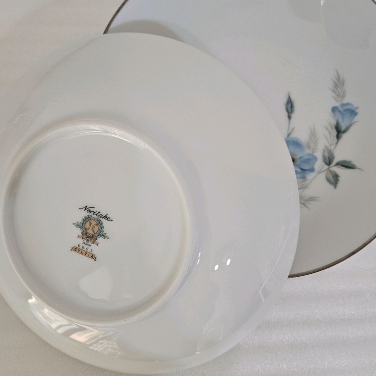 오목접시 카레볼)빈티지 일본 노리다케 실비아*개당 가격 이미지