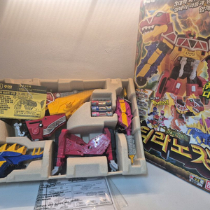 파워레인저 다이노포스 티라노킹구판 풀박스 이미지