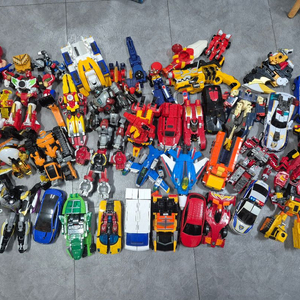 헬로카봇 또봇 파워레인저 일괄 판매 이미지