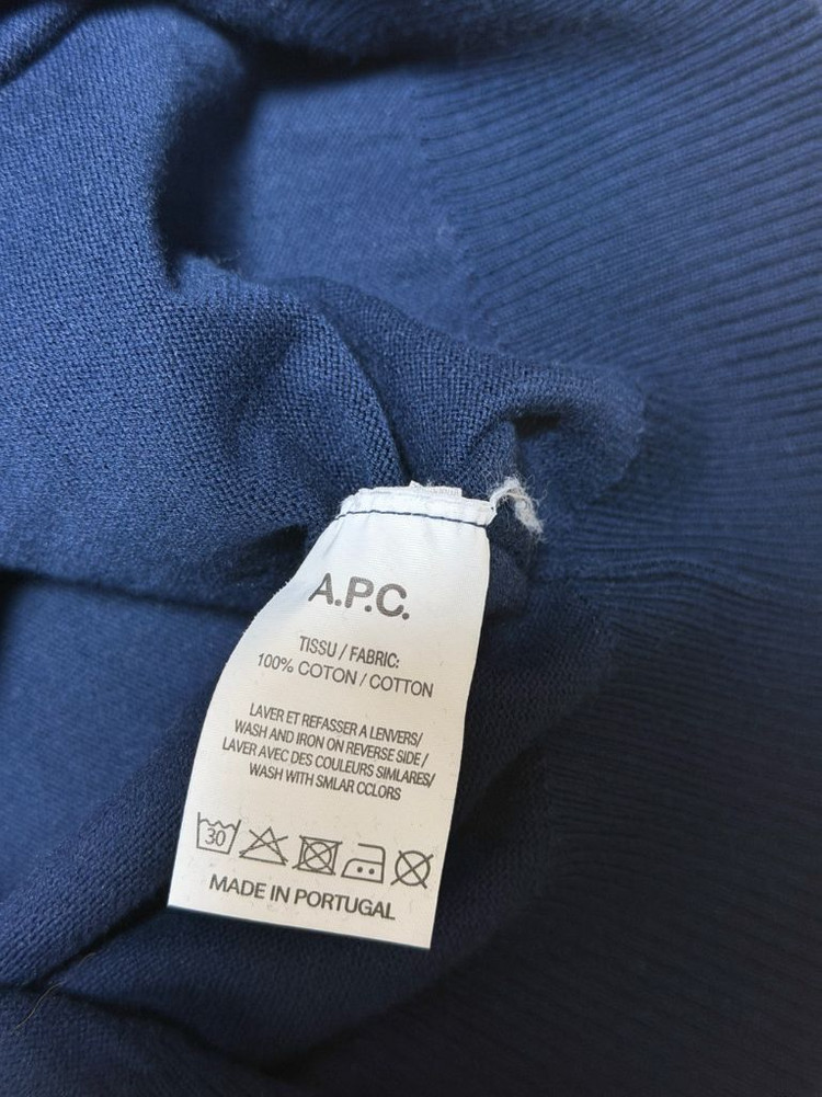 APC 아페쎄 네이비 니트 100L 이미지