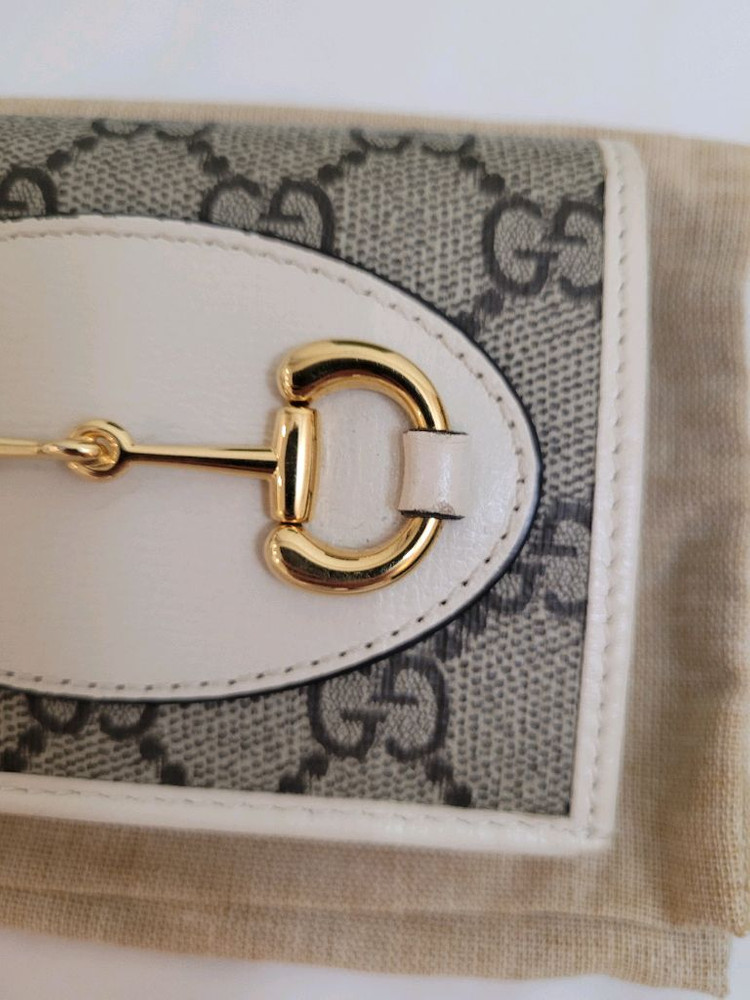 (새상품급) 구찌 홀스빗 1955 카드케이스 지갑 이미지