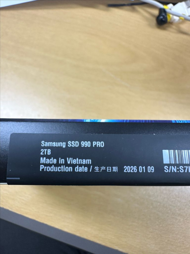 삼성전자 990 PRO NVMe SSD 2TB (미개봉) 이미지