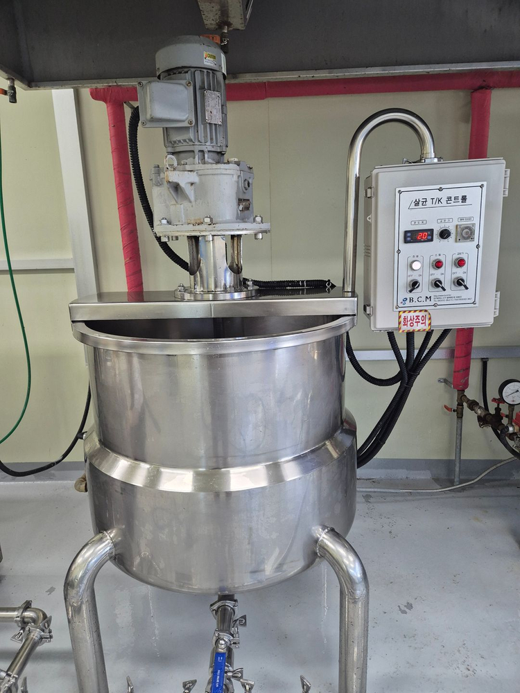 업소용 스팀솥 세트 (고정스팀솥/회전스팀솥/충전기/보일러) 이미지