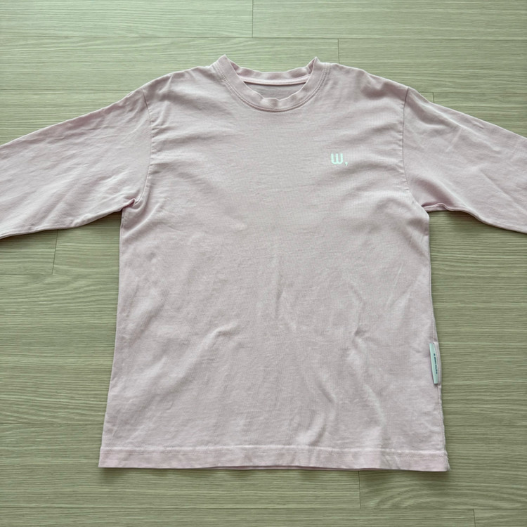 어쩌면잘 롱슬리브 티셔츠 핑크 130 이미지