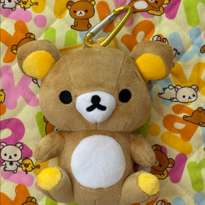 리락쿠마 카라비너 파우치 키링 [일본정품 새상품] 이미지