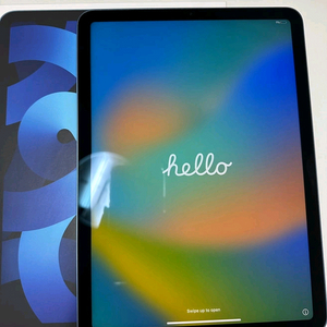 아이패드 에어 5세대 64기가(블루)+매직키보드11+애플펜슬 2세대+정품케이스(라벤더) 팝니다 이미지