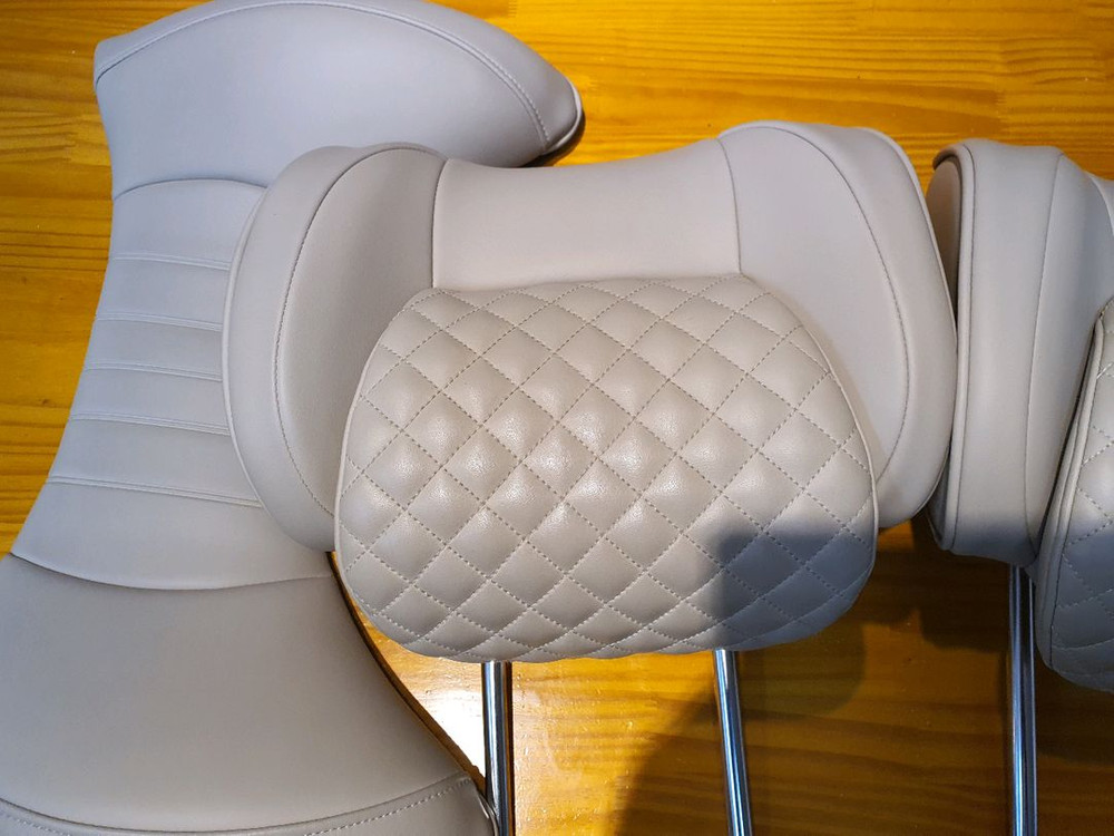 오토바이 헤드레스트 세트 이미지