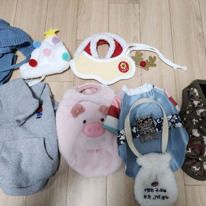 강아지옷 일괄 팔아요 이미지