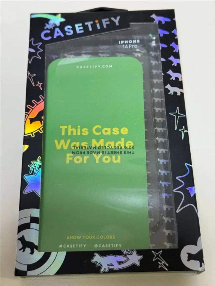 케이스티파이x메종키츠네 홀로그램 아이폰14프로/15프로 이미지