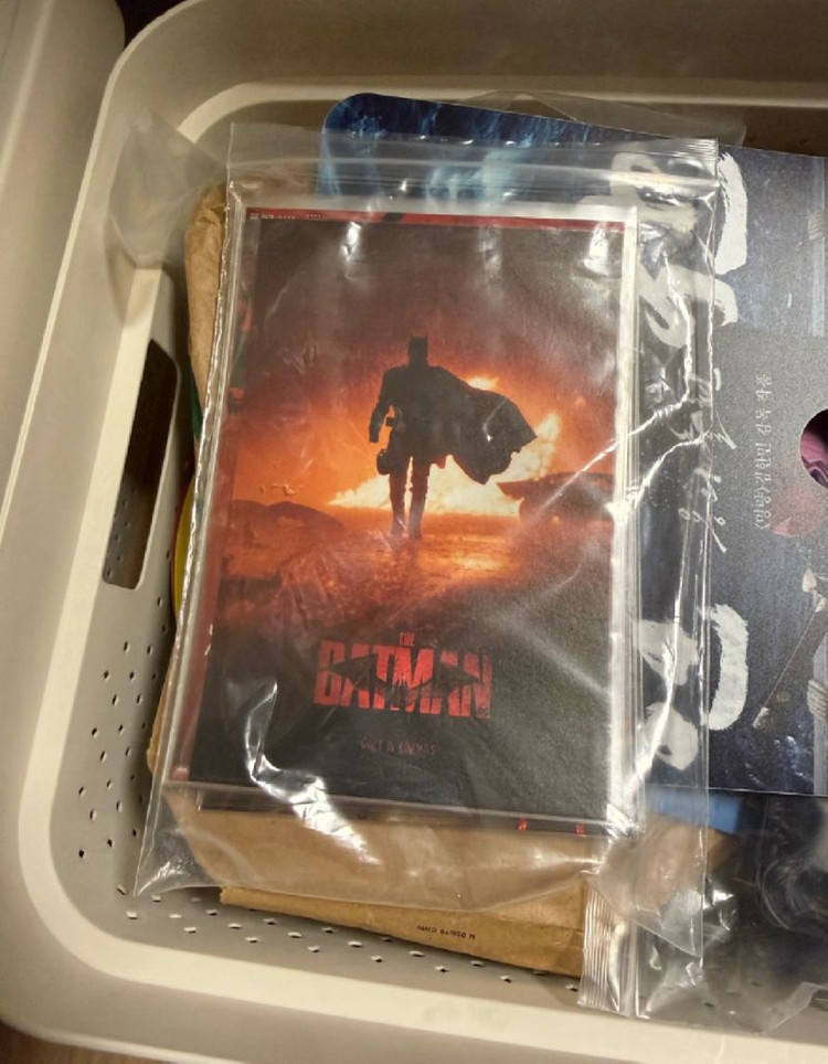 더배트맨 이동진 언택트톡 엽서 포스터 필름마크 아트카드 스페셜오리지널티켓 이미지