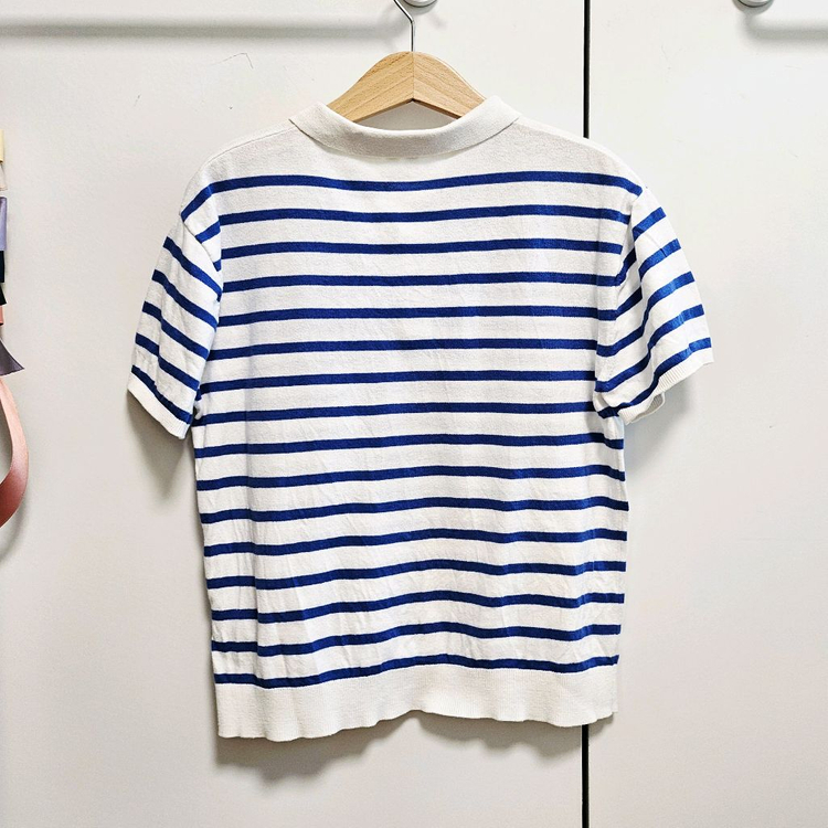 (4-6y.110~116cm) 아르켓 ARKET 남녀공용 스트라이프 면니트 이미지