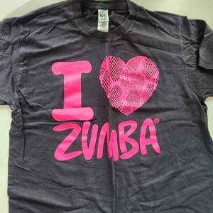 줌바웨어 정품 공용티 이미지