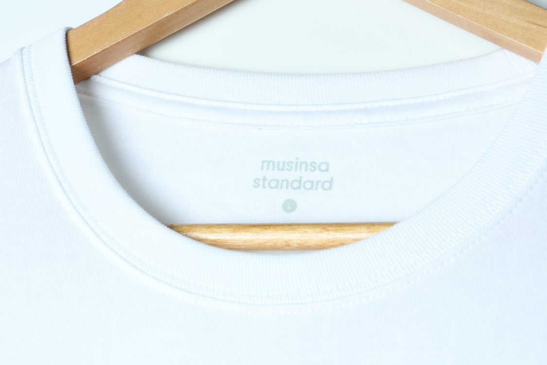 (L-XL) 무신사스탠다드 긴팔티셔츠 베이직 면 쭉티 이미지