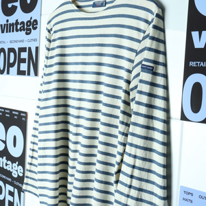 (S-M) 세인트제임스 긴팔티셔츠 스트라이프 부들부들 이미지