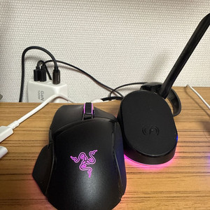 레이저 풀 세트 (바실리스크 v3 프로+독, 블랙위도우 v3, 바라쿠다 x plus) 로지텍 교환도 받음 이미지