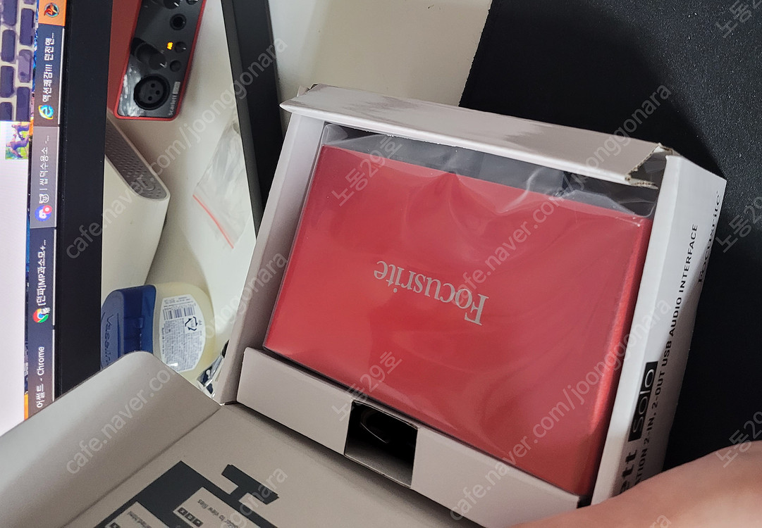 스칼렛 오디오 솔로 3세대 오디오 인터페이스 이미지