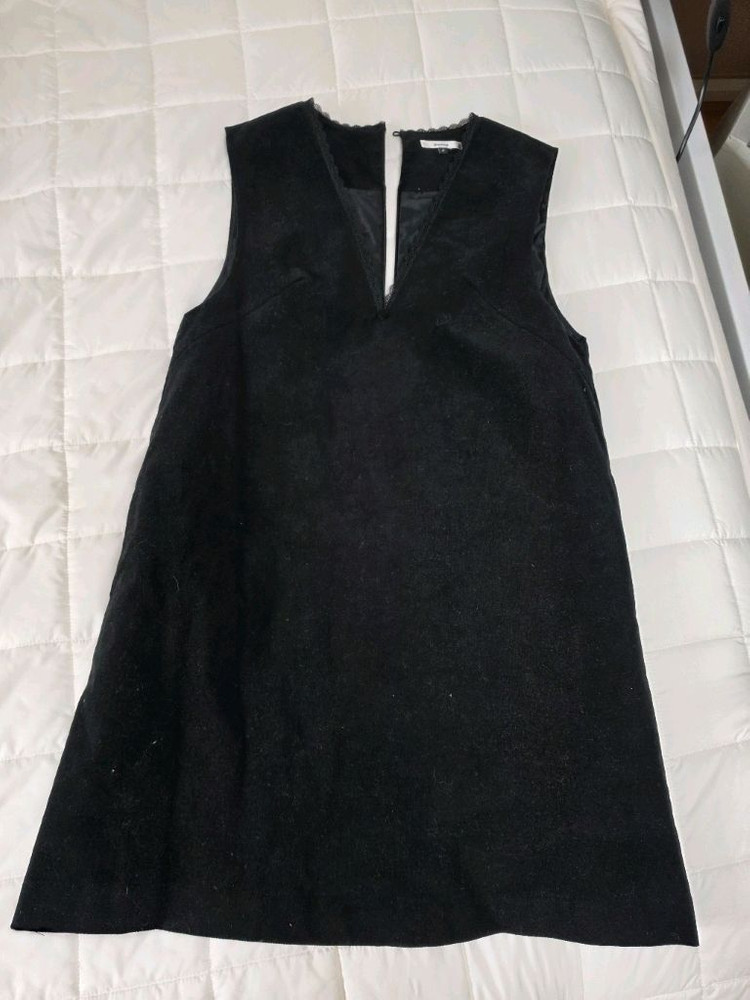 드파운드 면 벨벳 미니 원피스 (새상품) 이미지