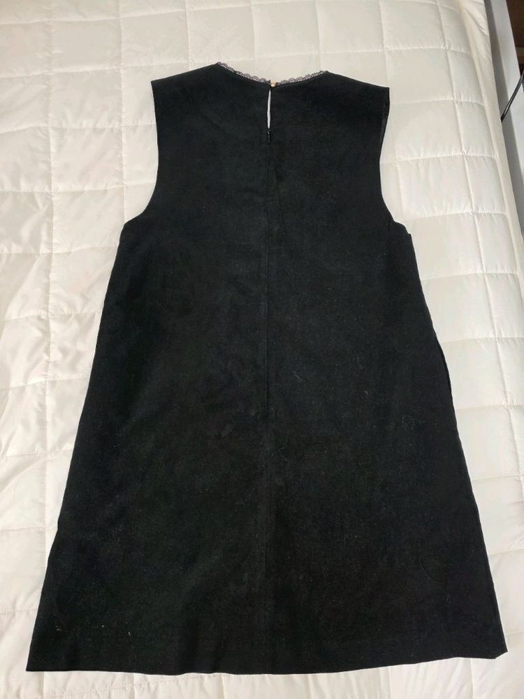 드파운드 면 벨벳 미니 원피스 (새상품) 이미지