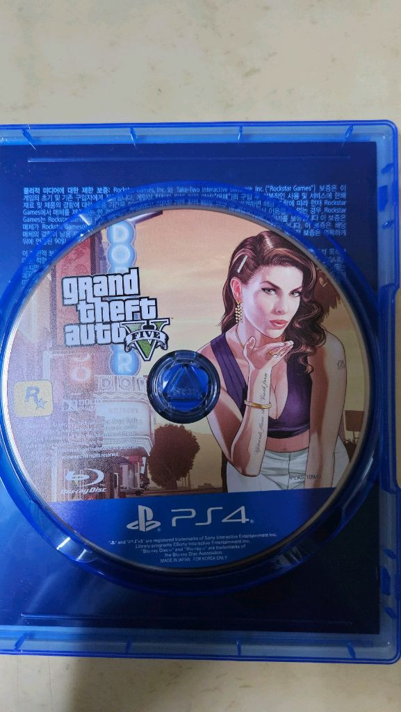 PS4 GTA5 프리미엄 에디션 게임 이미지