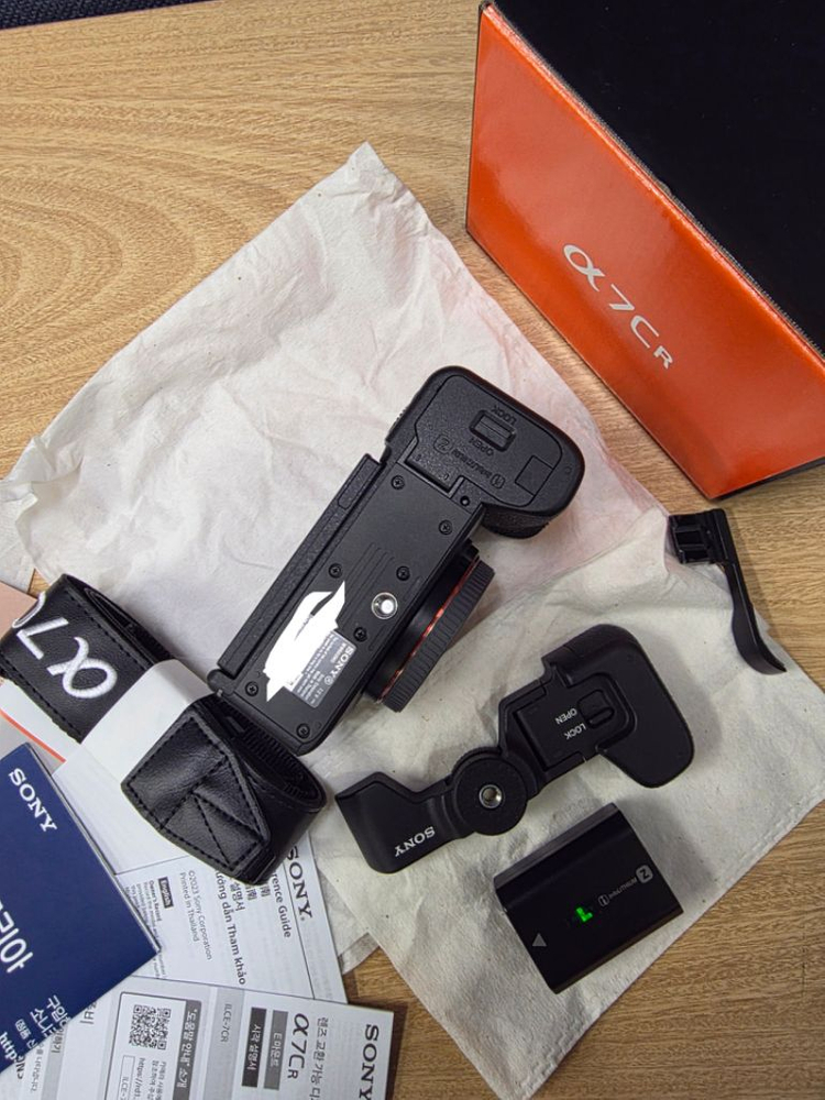 소니a7cr 실버 민트급바디판매 컷수도작습니다 타기종교환가능합니다 이미지