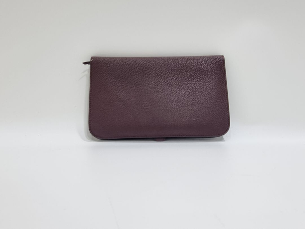 에르메스 장지갑 도곤 와인컬러 D각인 이미지