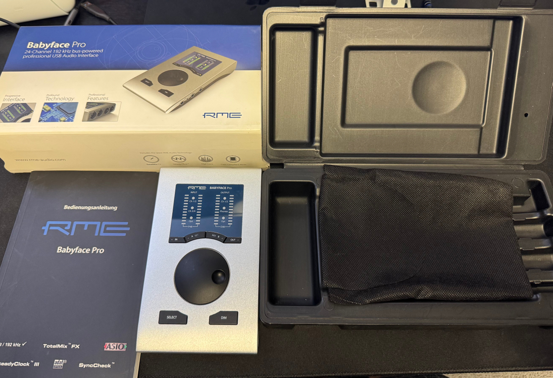 Babyface Pro 베이비페이스 프로 + 스트리머 방송 음향세팅 원격지원 오디오 인터페이스 이미지