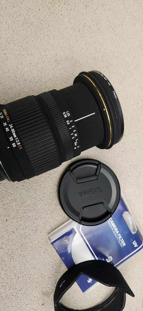 시그마 24-60 f2.8 EX DC 렌즈 팝니다. 이미지