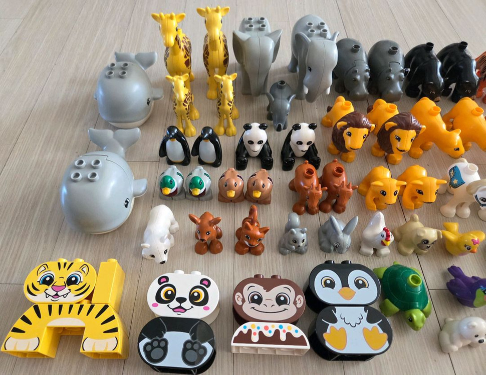 레고듀플로 다양한 동물들(정품) 이미지