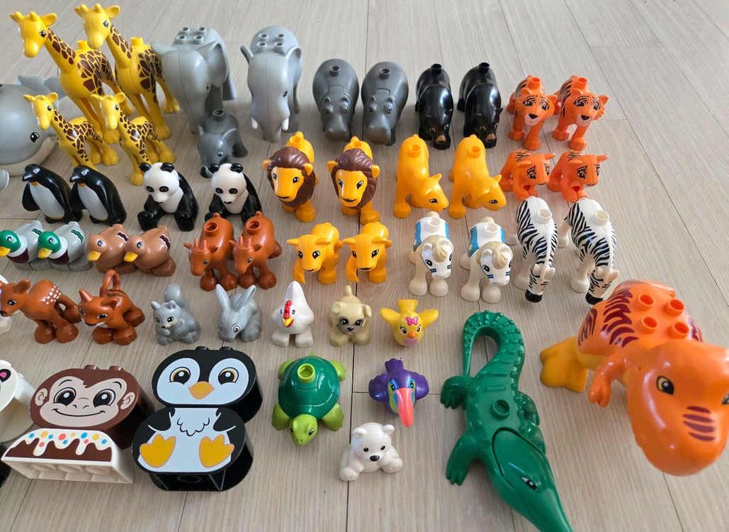 레고듀플로 다양한 동물들(정품) 이미지