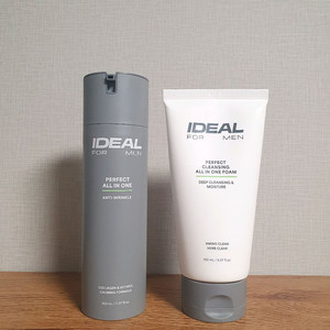 아이디얼 포 맨 올인원 + 클렌징폼 세트 이미지
